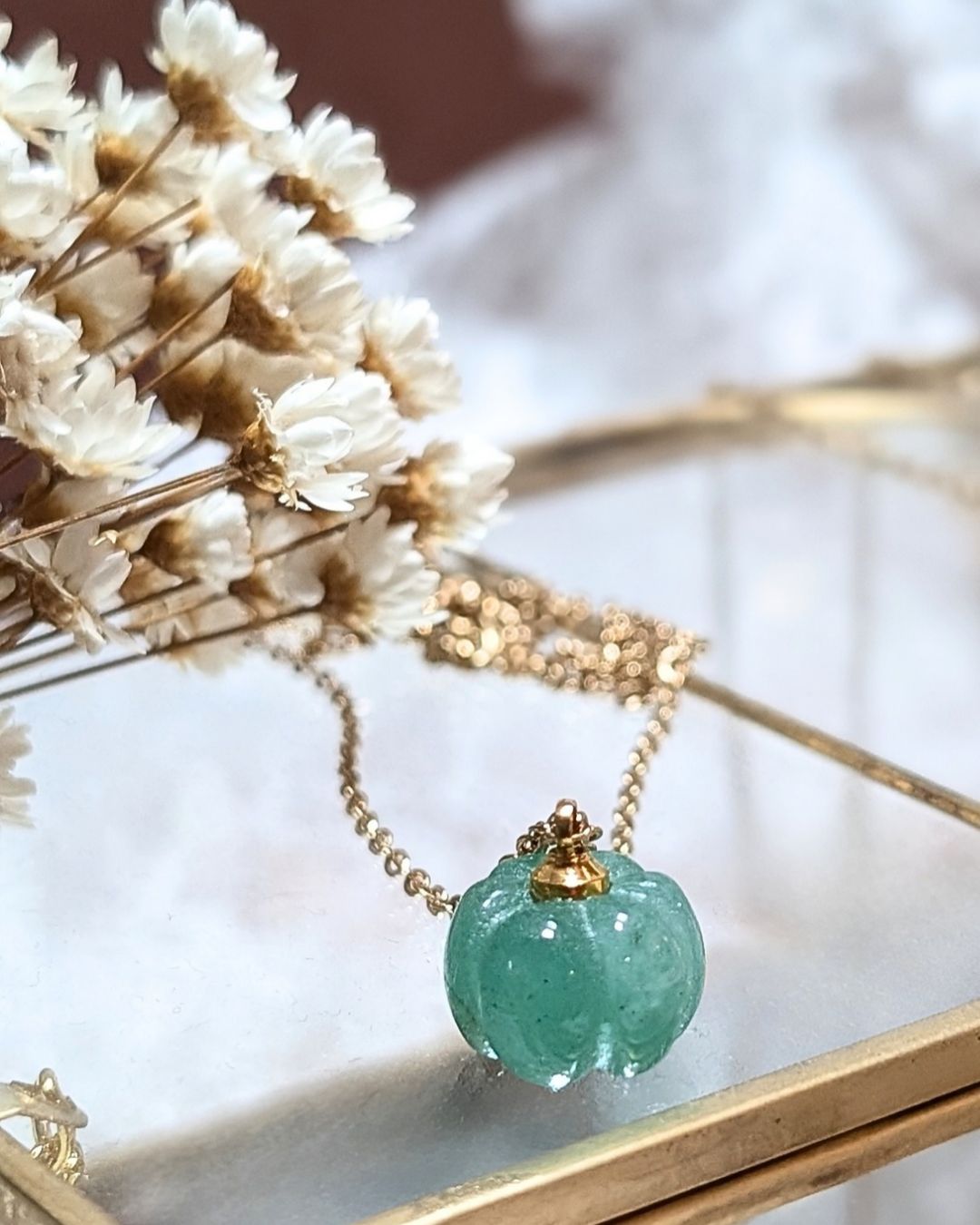 Collier Mélisande Pierre Naturelle & Acier Inoxydable