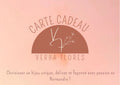 La Carte Cadeau Verba Flores – Le cadeau artisanal sur mesure (de 20 € à 100 €)