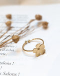 Bague Rosalie — Bague ajustable en acier inoxydable