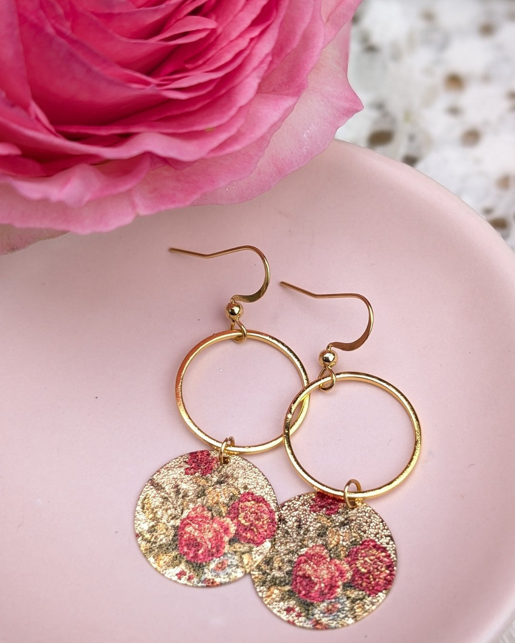 Boucles d'oreilles Les Fleuries