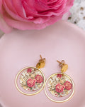 Boucles d'oreilles puces Les Fleuries