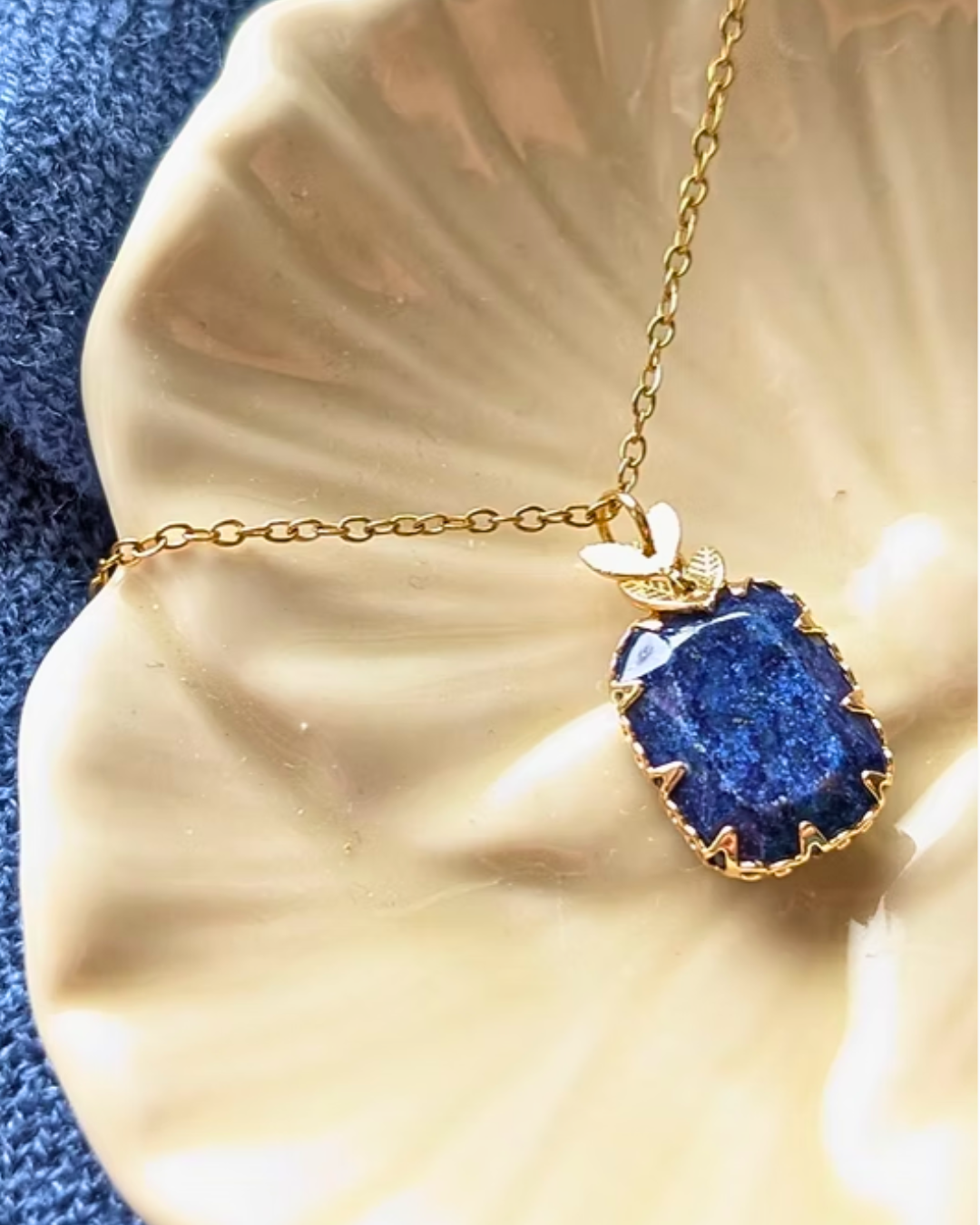 Collier Irina Pierres Naturelles & Acier Inoxydable
