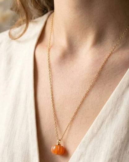 Collier Mélisande Pierre Naturelle &amp; Acier Inoxydable