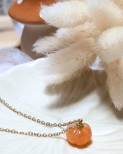 Collier Mélisande Pierre Naturelle &amp; Acier Inoxydable