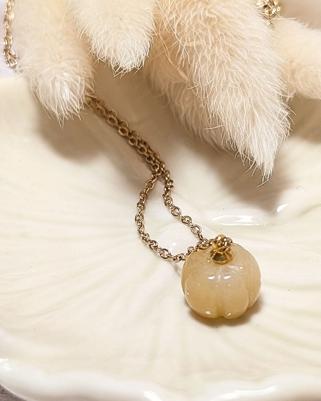 Collier Mélisande Pierre Naturelle &amp; Acier Inoxydable