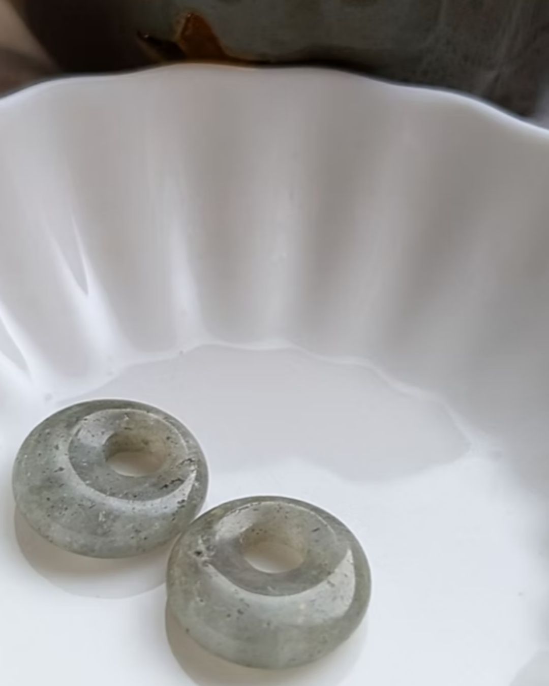 Paires de Donuts Billie — Pendentifs Interchangeables en Pierres Naturelles pour Créoles